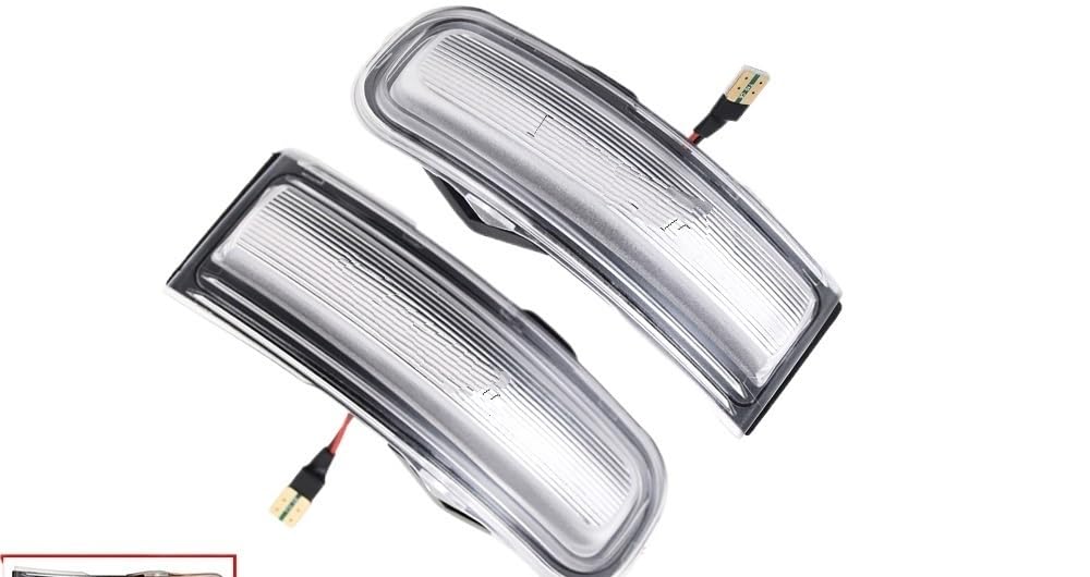 Indicatori Direzione Laterali Per Jeep Per Renegade 2015 2016 2017-2022 Specchio laterale Lampeggiante Freccia Ripetitore Indicatore 2 pezzi LED Dinamico Indicatore di direzione(Dynamic Crystal)