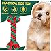 Toddmomy Interactive Cotton Rope Dog Toy Safe Teething Chew Toy for Puppies Promotes Healthy Chewing Habits for Reducing Bad Biting Behavior for Pet Care