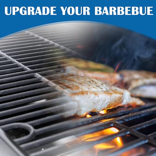 Image of SafBbcue Grill Replacement Parts for Expert Grill 5 Burner 720-0968 Parts, Cooking Grates and Heat Plates for Expert Nexgrill 720-0968C Replacement Parts 5 Burner, Grid & Heat Shield for Expert Grill