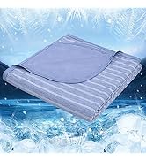 INGEROOM Cooling Blanket for Night Sweats, Lightweight Sofa Throw Blanket for Hot Sleepers - Stay Cool and Comfortable A 51bz60JTaxL. AC SR166,182