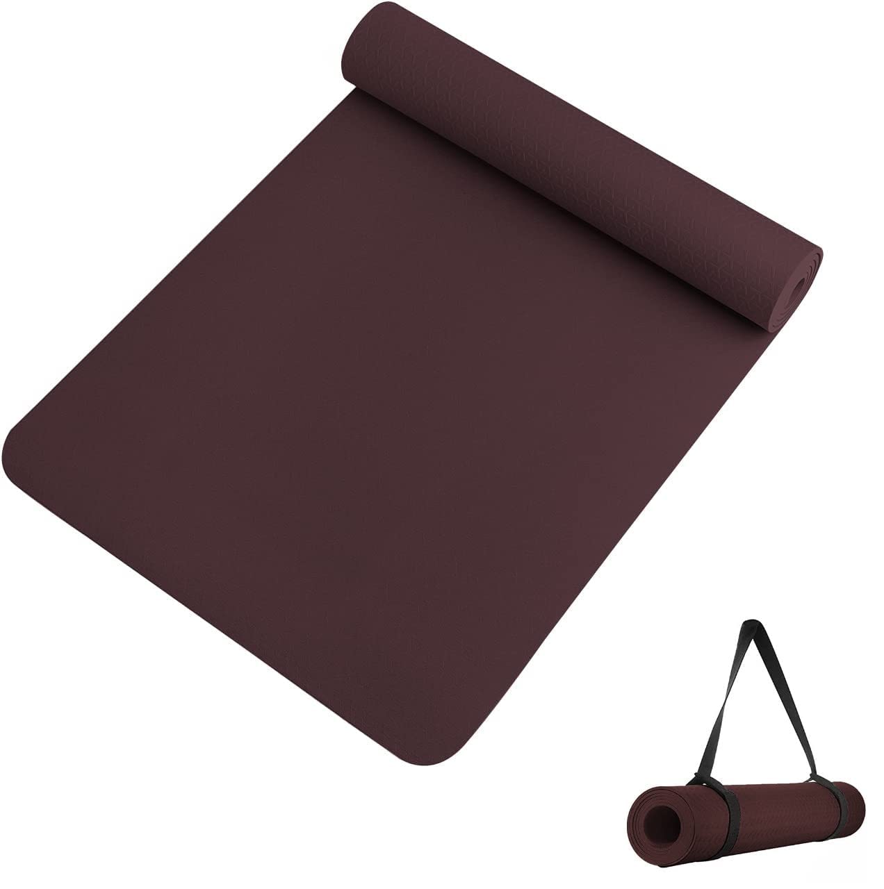 Abhishek Enterprises Yoga Mats For Women yoga mat for men Exercise mat for home workout yoga mat for women gym mat Anti Slip Yoga mat 4mm with carrying strap (B0CH68PWHV) Amazon Price History, Amazon Price Tracker
