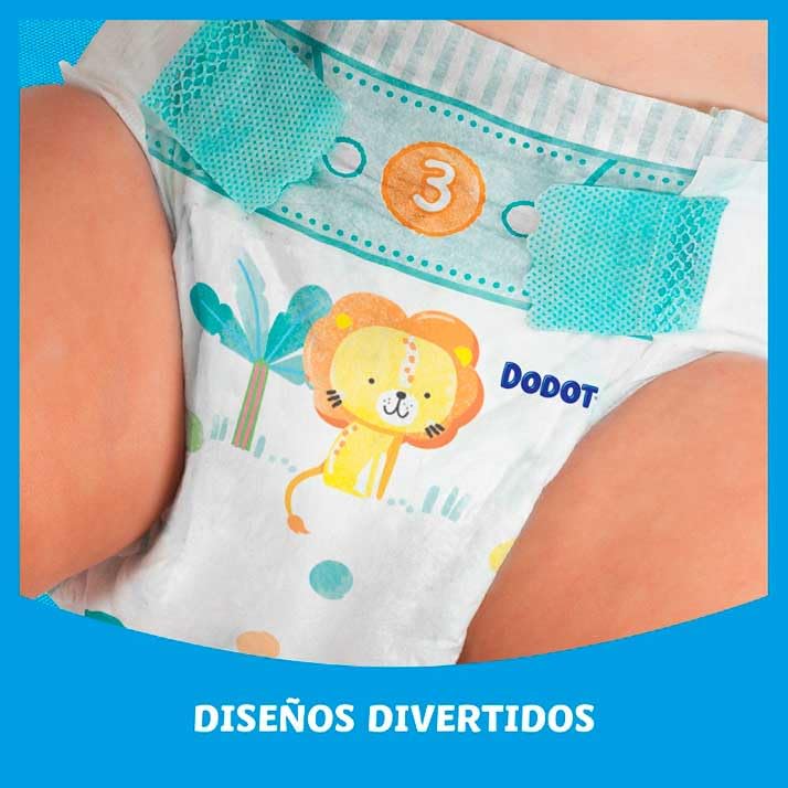 Dodot Bebé Seco Extra - Jumbo Pack Talla 4-62 uds. | Jumbo Pack