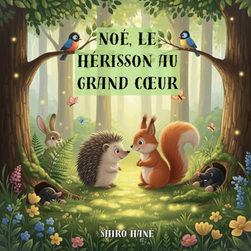 Noé, le hérisson au grand cœur: Un conte illustré pour enfant plein de douceur, de courage et d’amitié | Histoire du soir pour enfants de 3 à 7 ans.