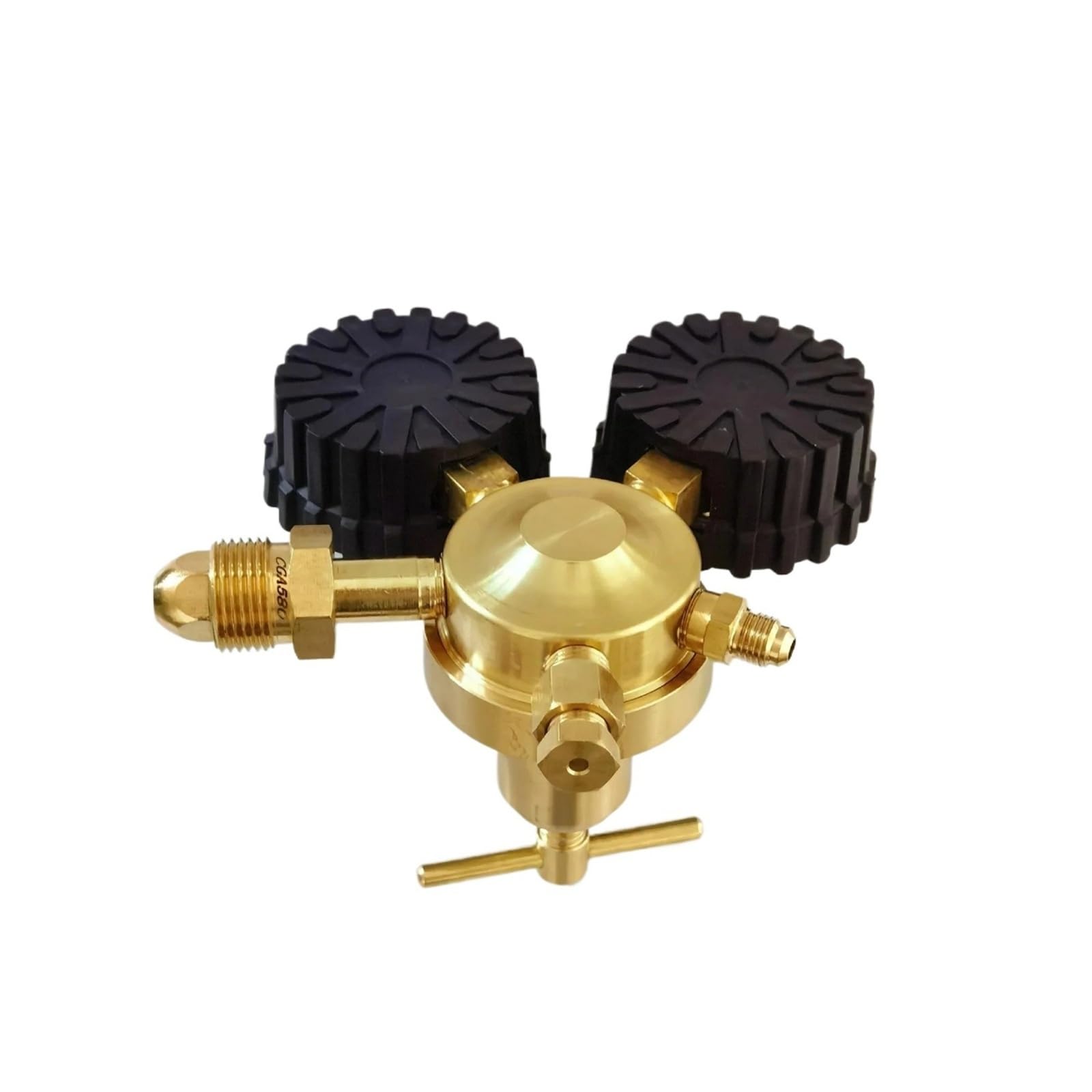 Vmvud One Color Pressure Gauge Nitrogen Valve Reducer 1.5M Pipeline 800Psi High Pressure All Copper Nitrogen Oxygen Pressure Reducing Valve