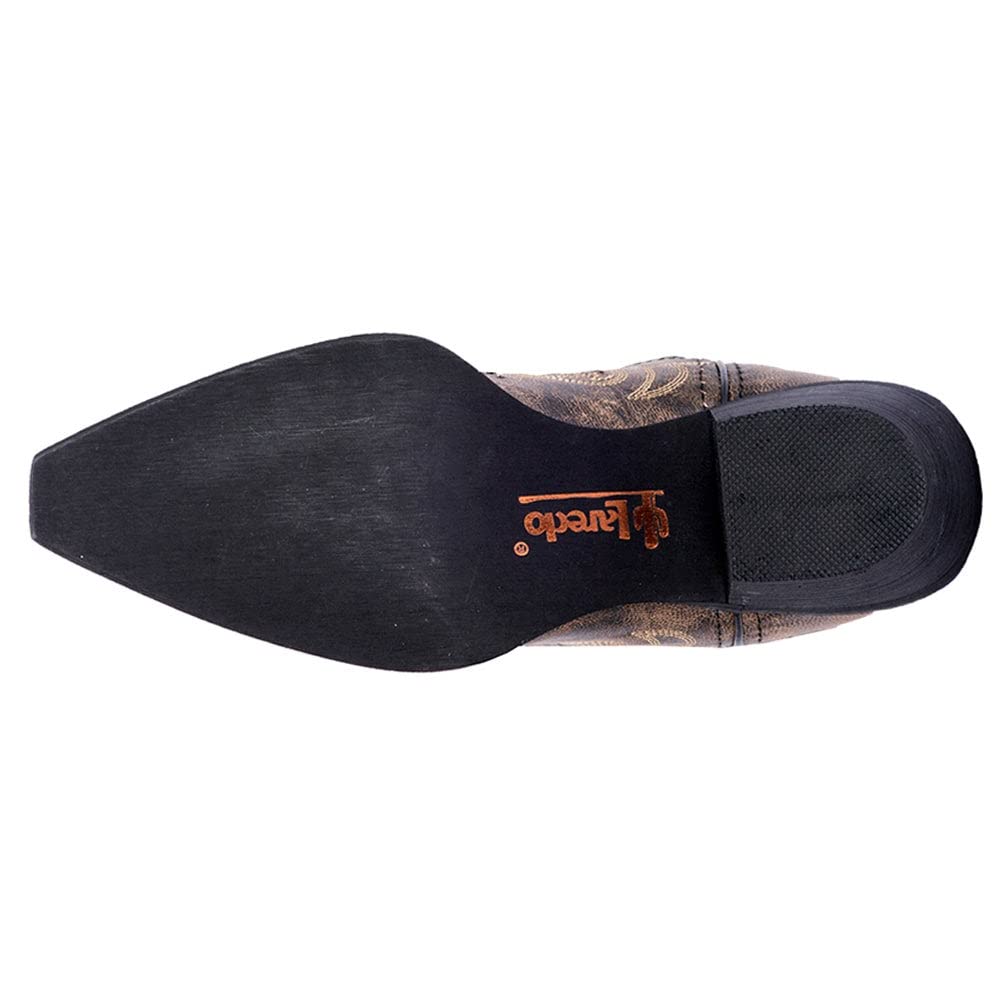 Laredo Womens Vanessa Snip Toe Dress Boots Mid Calf Mid