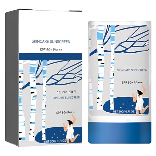 KOAHDE Protector Solar SPF 50+,Crema Protección del Sol Cara,Protección Solar Facial UV Antiedad,Protector Solar Antiaderma,Bloqueador Solar