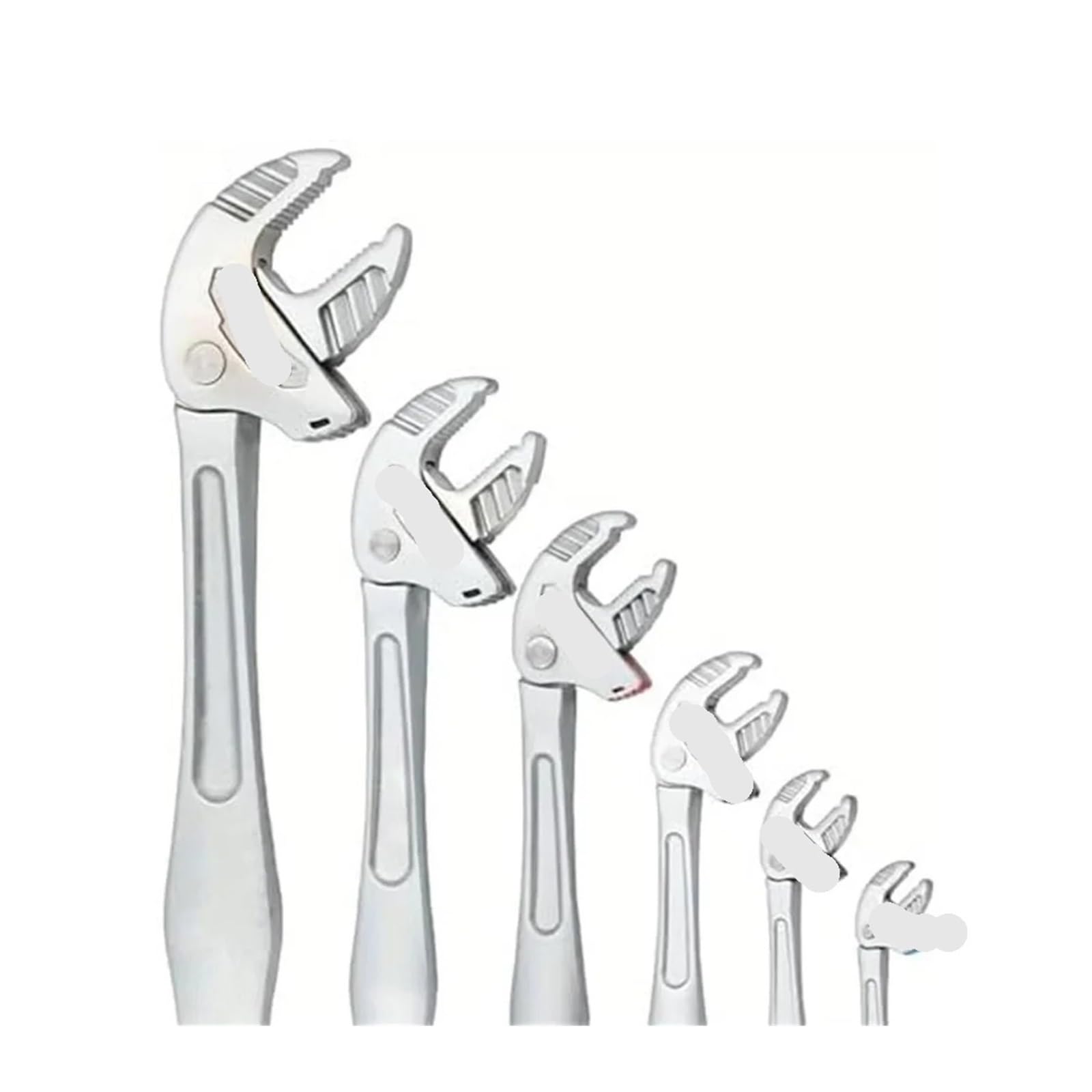 Pinza a Pappagallo 1pc Chiave ad artiglio di granchio regolabile che stringe il cricchetto autoregolante a ganascia larga for la produzione tubazioni automobilistiche(16-19mm)