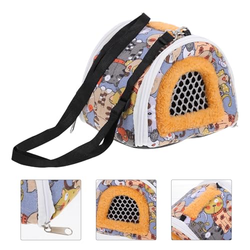 Bolsa transpirable para transportar pequeños animales en viajes y paseos 7