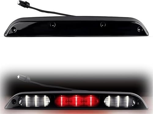 3 luz de freno de montaje alto trasero freno central parada tercera lámpara de carga trasera de freno para Ford 2015-2020 F-150, 2017 en adelante