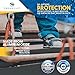 TREADSAFE Anti Slip Tape for Stairs,Non Slip Tape for Outdoor/Indoor Steps,Anti Skid Tape Roll, Traction Tread Tape for Stairs, Waterproof Grip Tape Black Traction Tape