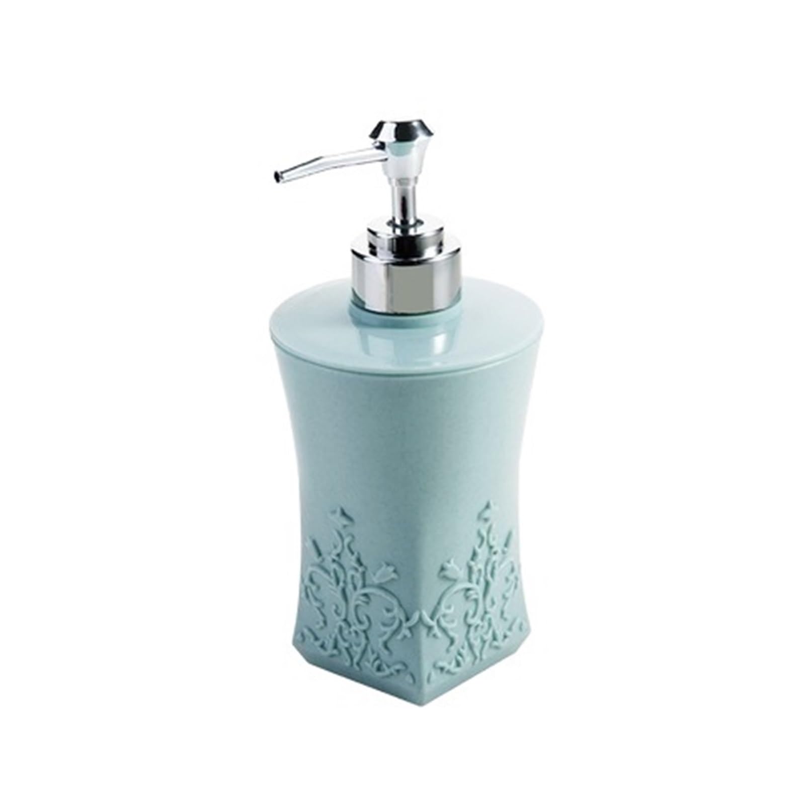Soap Dispenser Plastic Refillable Empty Lotion Soap Dispenser Liquid Container For Bathroom Kitchen(Blue)