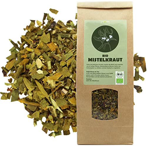 Bio Mistelkraut geschnitten - 250g Mistel-Tee 100% Wildsammlung aus Europa