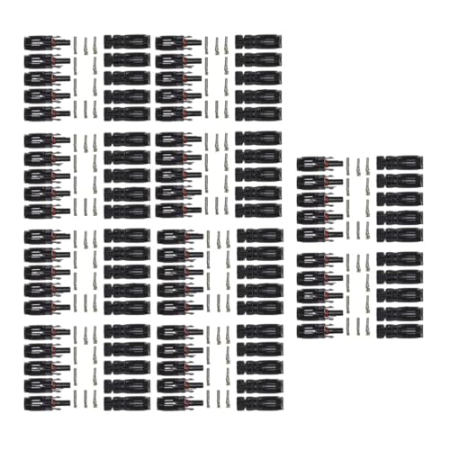 Image of Solar MC-4 Wire Connector for Solar Panel Connection 1500V (Set of 50)