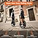 KINGSONG 18XLPRO Electric Unicycle One Wheel Self Balancing Scooters for Adults, 37 MPH Top Speed & 40° Climbing, Smart Self-Balancing Commuter Scooter (Black)