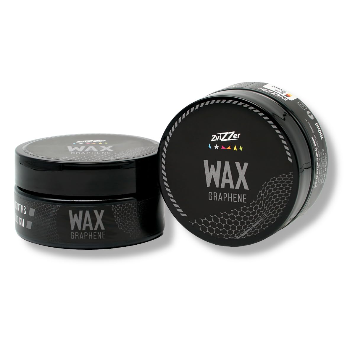 ZviZZer Wax Graphene Wachsversiegelung mit innovativer Graphen Formel | Autowachs Versiegelung | Lackschutz Autowachs | Innovative Wachsversiegelung mit moderner Graphen-Technologie 100ml