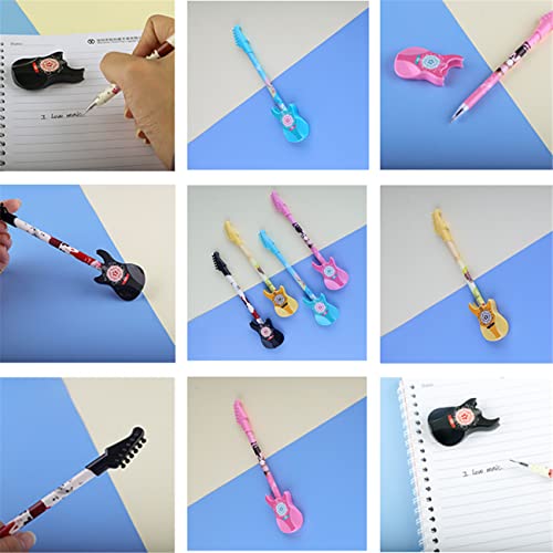 Bolígrafos Gel Forma Guitarra Pack 8 Unidades miniatura 5