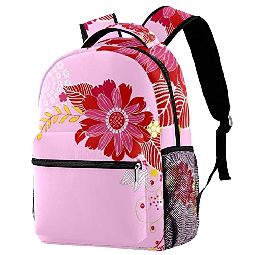 Sac à dos à fleurs lumineux pour la rentrée scolaire des petites filles et garçons