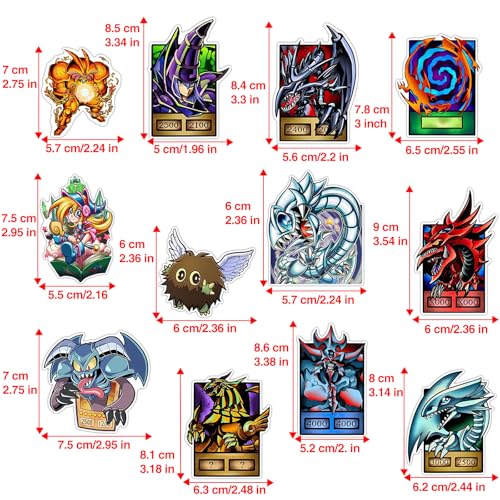 Imanes decorativos para nevera anime Game 12 unidades miniatura 2