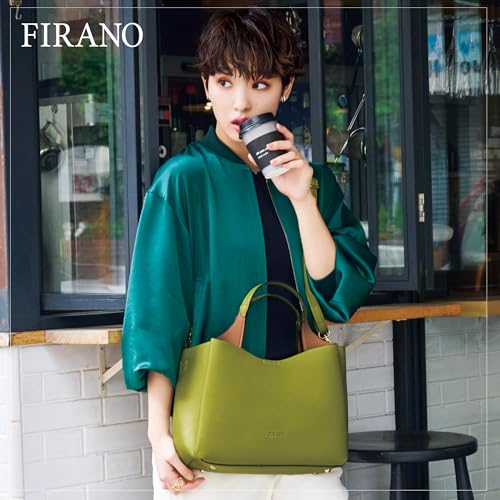 FIRANO ARNO LABEL バイカラーハンドルハンドバッグ A402654 の商品画像 1