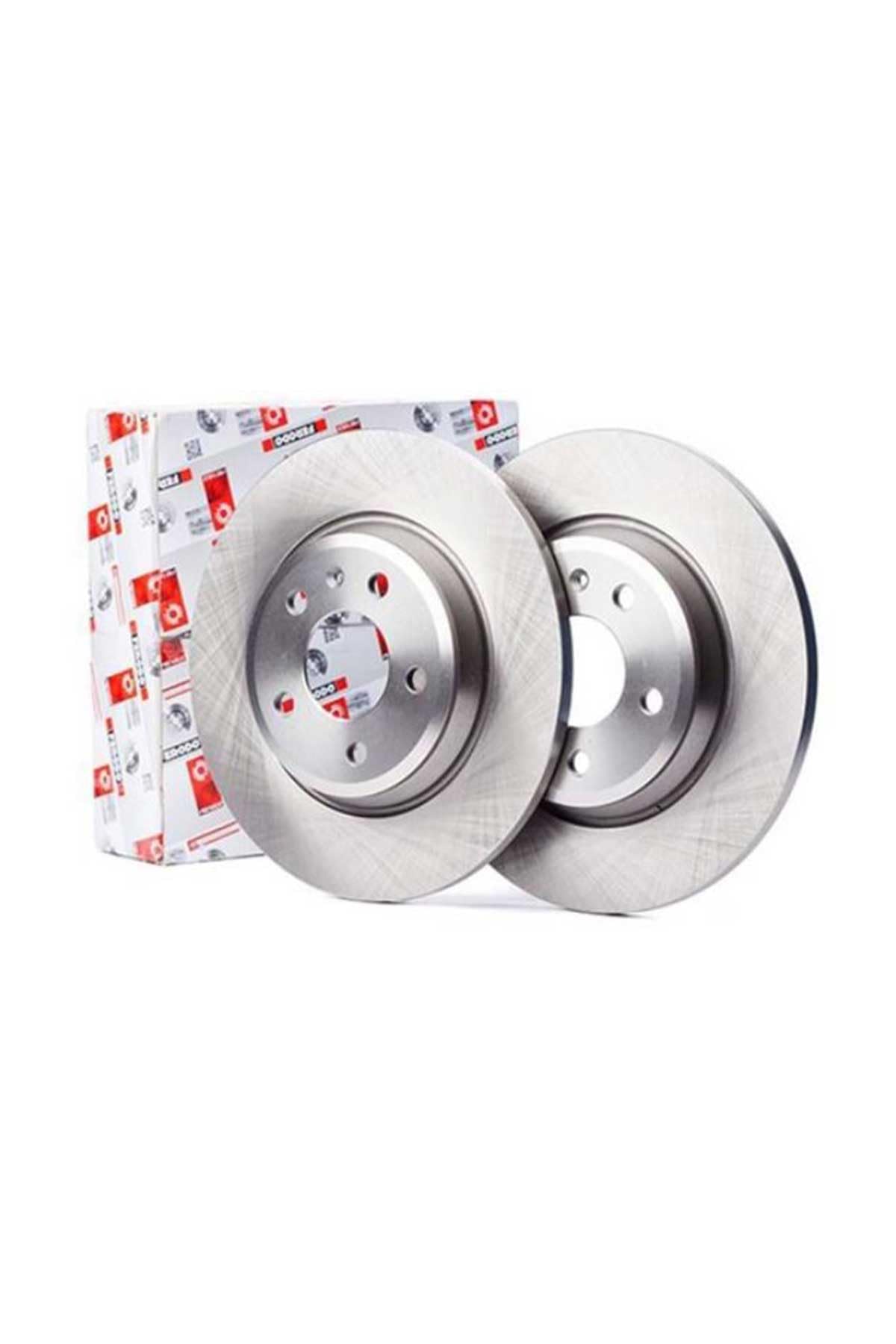 Toyota Corolla ile uyumlu E15 Arka Fren Diski Takım 2 Adet 2007-2012 Ferodo 270mm