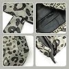 TUONYIS Green Leopard Print Bag,Shoulder Handbags Big Capacity Shopping Bag with Inner,Totes Shopping StorageBag,Large Capacity Animal Print,for School Work Travel Daily Use (Green) #4