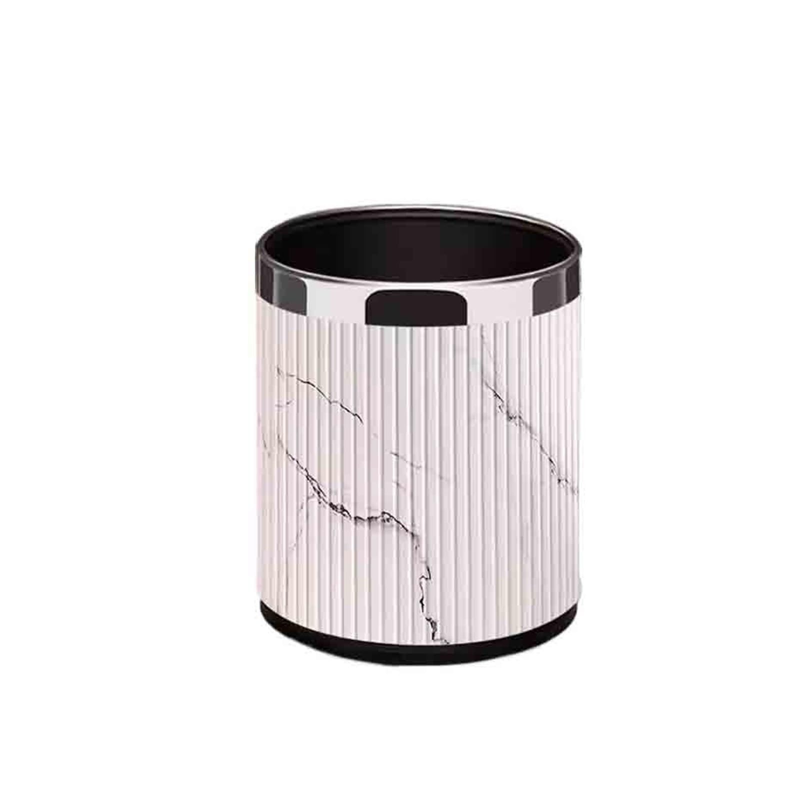 ZYYANSHOP Trash Cans Large Capacity Trash Can For The Living Room Bedroom Bathroom And Kitchen Wastebasket Garbage(Small)