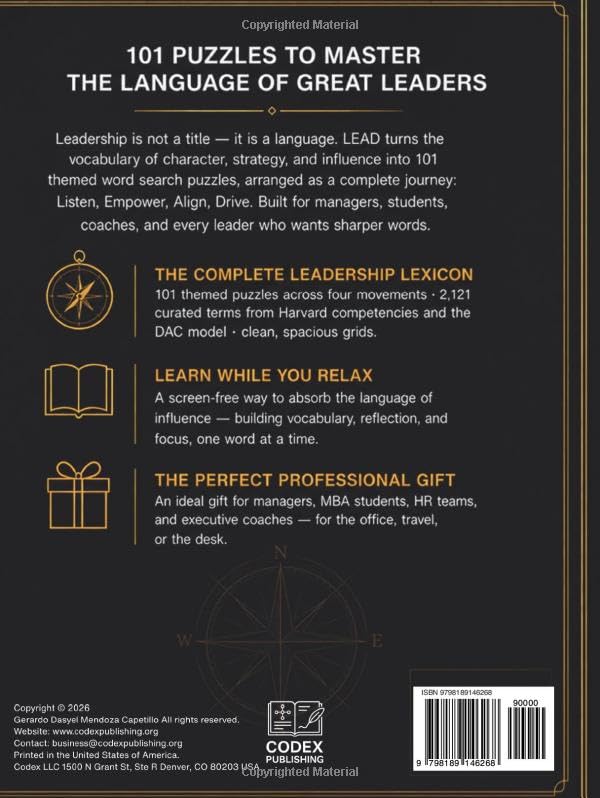 LEAD The Great Leadership Word Search Book: 101 Puzzles on Character, Commitment, Competence, and Command (The Great Word Search Collection) image 3