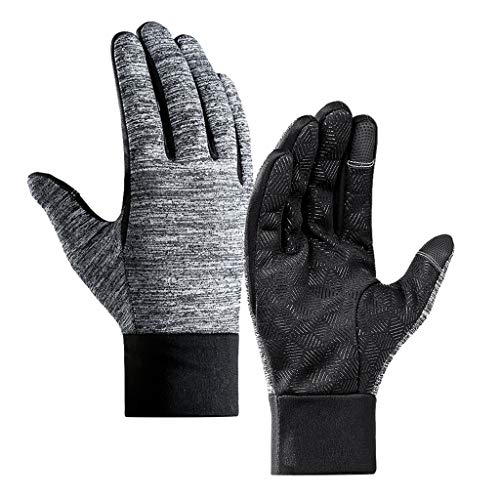 Fine Winter Warm Gloves, Touchscreen Gloves Cycling Nonslip Windproof Sports Gloves for Running
