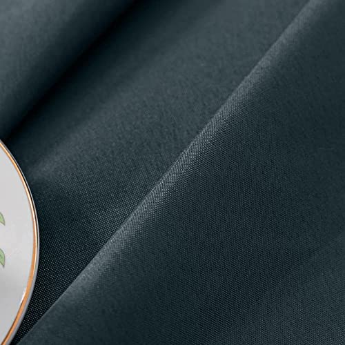 Mysky Home 2Pack Bulish Grey Tablecloth 60X120 Inch Rectangle Table Cloth For 8 Feet Table- Wrinkle Resistant Washable Polyester Table Cover For Dining Party And Camping #TOP7