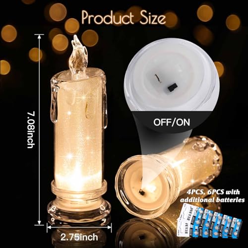 4PCS-White-LED-Candles-D25-x-H7-Flameless-Pillar-CandlesBattery-Operated-CandlesFake-Candle-Velas-Artificiales-Para-Decoracion-for-Valentines-Day-Wedding-Diwali-Fall-Christmas-Decorations