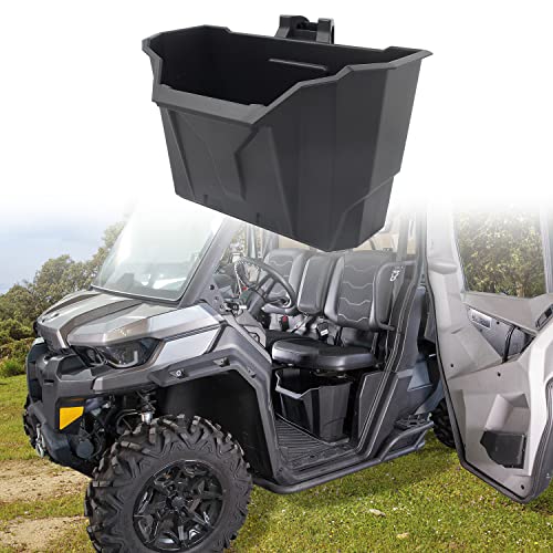 CPOWACE Driver Underseat Storage Bin Compatible with Can Am Defender, Removable Under Seat Storage Box Compatible with HD5/HD8/Max HD8/HD10/Max HD10 2016-2024,Replace #715003399