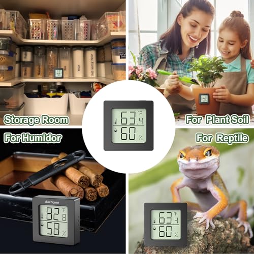 Qpeuim HYGROMETER Indoor Thermometer Humidity Meter Room Thermometer thumb #5