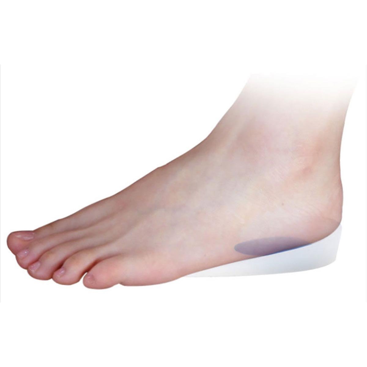 PEDIMENDTM Silikon-Gel-Kissen für Ferseneinlagen, zum Schutz von Reibung und Linderung von Fersenschmerzen, Orthopädische Einlegesohle bei Mittelfußknochenschmerzen, Schuheinlagen für Unisex-Fußpflege