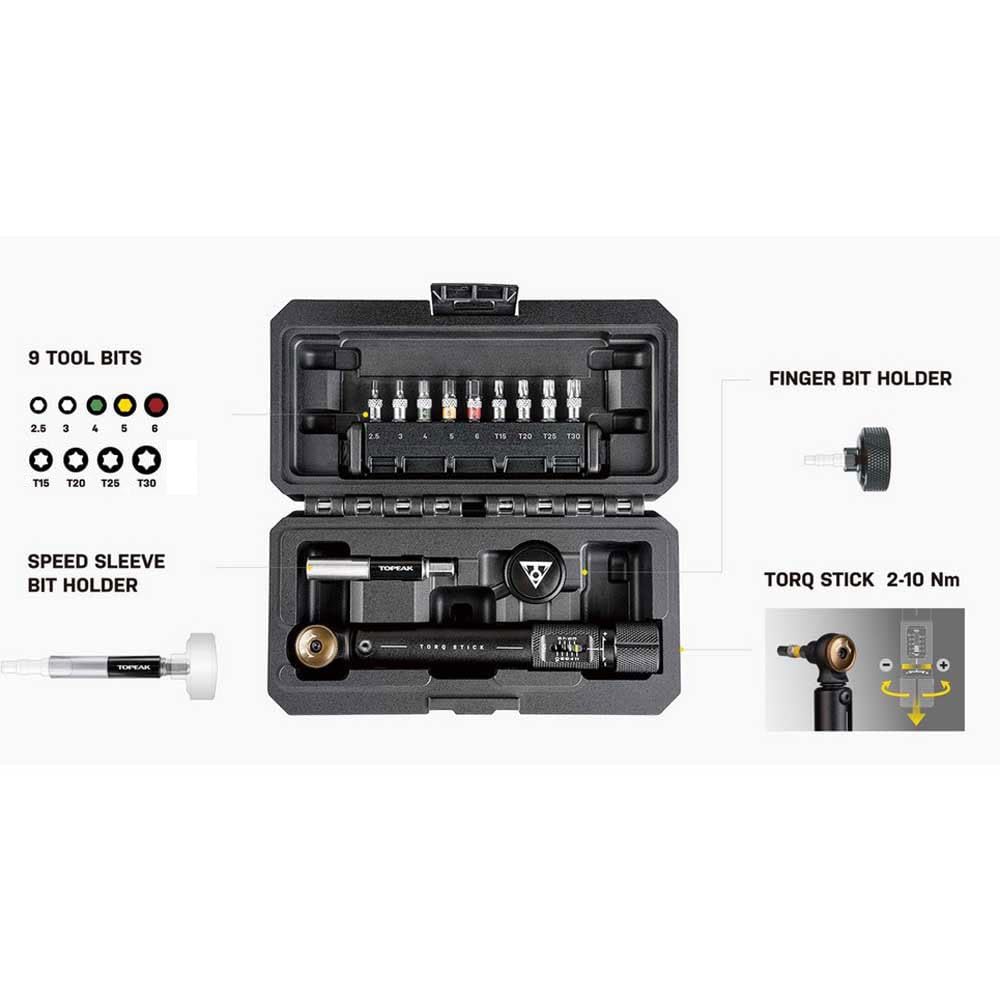 Topeak 2-10 Nm Torque Wrench Box One Size - Amazon.com