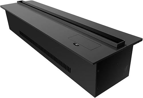 Chimenea eléctrica de vapor de agua, color sólido, chimenea electrónica, chimenea de niebla inteligente ultrafina de vapor 3D, simulación 3D,