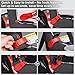 Doytn Car Seat Strap Organizer Clip – Keep Harness Straps Neat & Easily Accessible – Prevents Twisting & Tangling – Universal Fit for Infant, Toddler, and Booster Seats – Quick Installation (Red)
