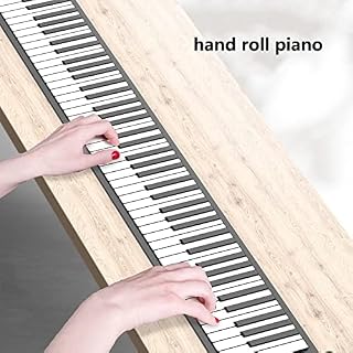 TEHONGMAI Piano Enroulable, Piano numérique Pliable Portable, contrôleur MIDI USB, Piano à Clavier électrique Enroulable… - Les Beatles, Paul McCartney, John Lennon, RIngo Starr, George Harrison TEHONGMAI Piano Enroulable, Piano numérique Pliable Portable, contrôleur MIDI USB, Piano à Clavier électrique Enroulable… – Image 4