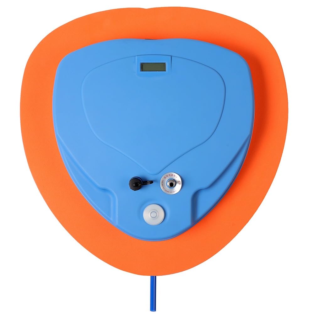 KEMQCBMJ Diving Ventilator System, for Adults Diving?Fishing?Underwater Exploration, with Telescopic Hose & Breathing Regulator, 5 Hours Max