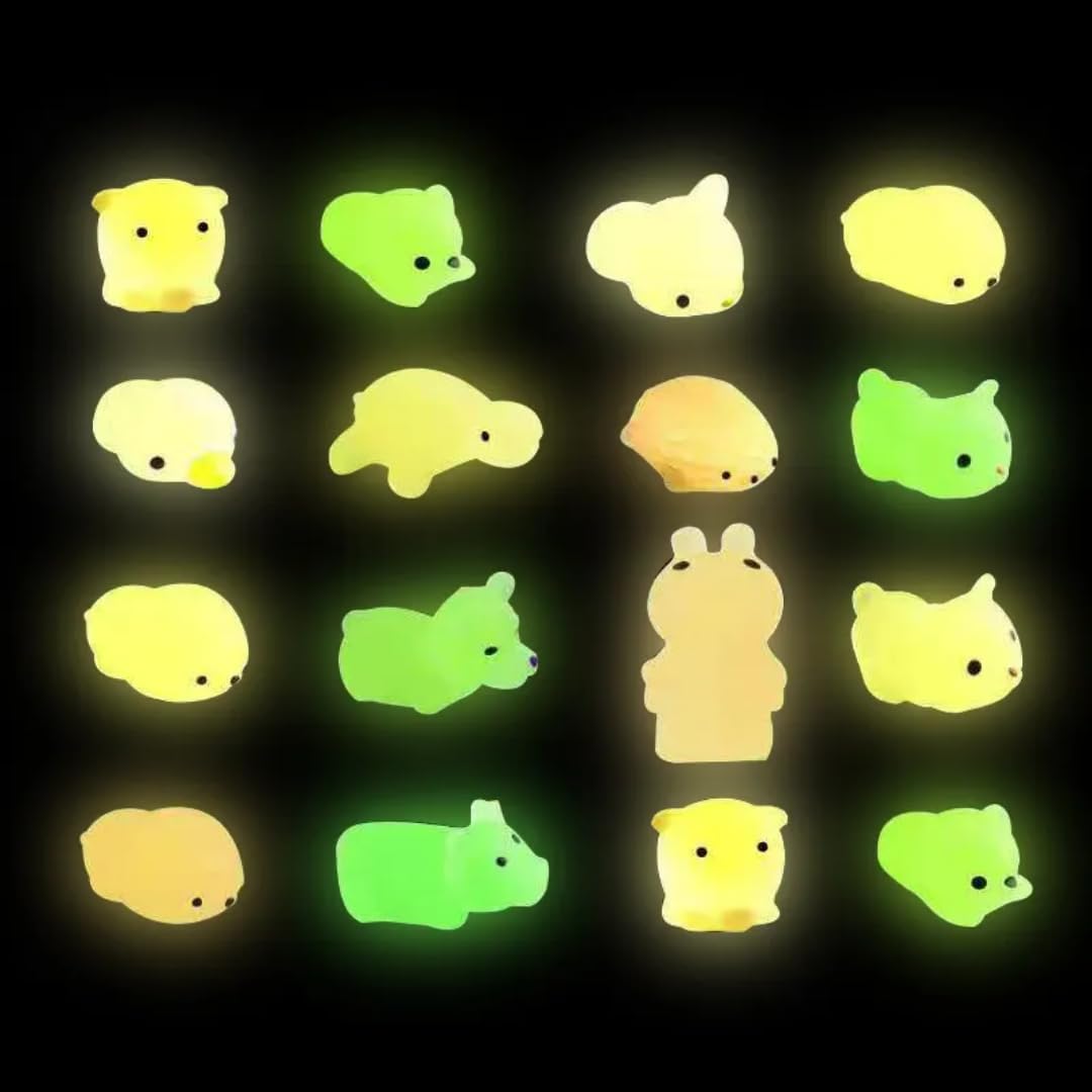 Stress Anxiety Relief Toy Pack of 1 Piece (15 Glow Toys)