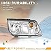 WEELMOTO for 1999-2005 VW Jetta Mk4 models Headlights Assembly Does NOT fit models with Integrated Fog Lights for 1999 2000 2001 2002 2003 2004 2005 VW Jetta Headlamp Replacement Headlight