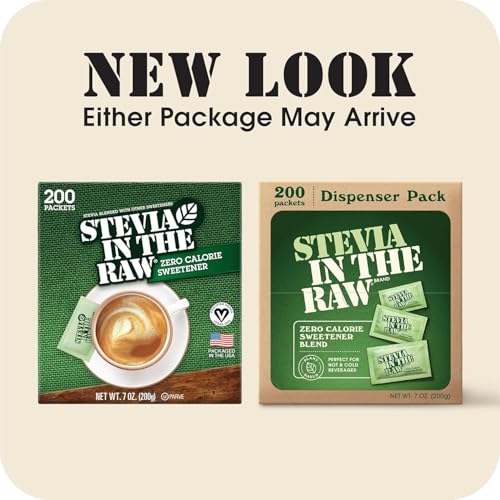 Image of Stevia In The Raw, Stevia Sweetener Packets, 200 Ct