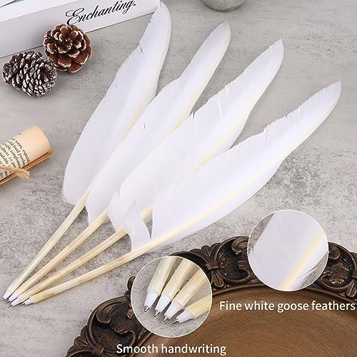 Bolígrafos de pluma de ganso elegantes BANBAN pack de papelería para firmas y notas 3