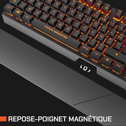Clavier filaire RGB Nova Gaming Auriga - vue 7