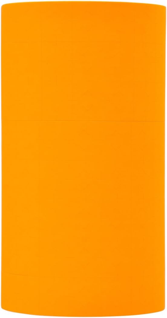 Fluorescent Orange Pricing Labels to fit Monarch 1136 and 1138 Pricers. 8 Rolls with 1 Free Ink Roller.