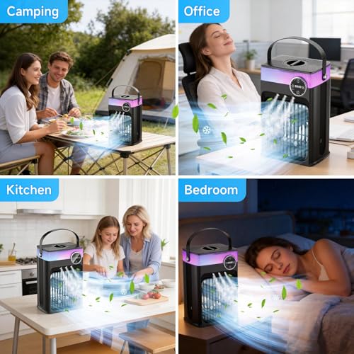 Portable Air Conditioners, 4 in 1 Evaporative Air Cooler by CLTTCLLCT - Image 8