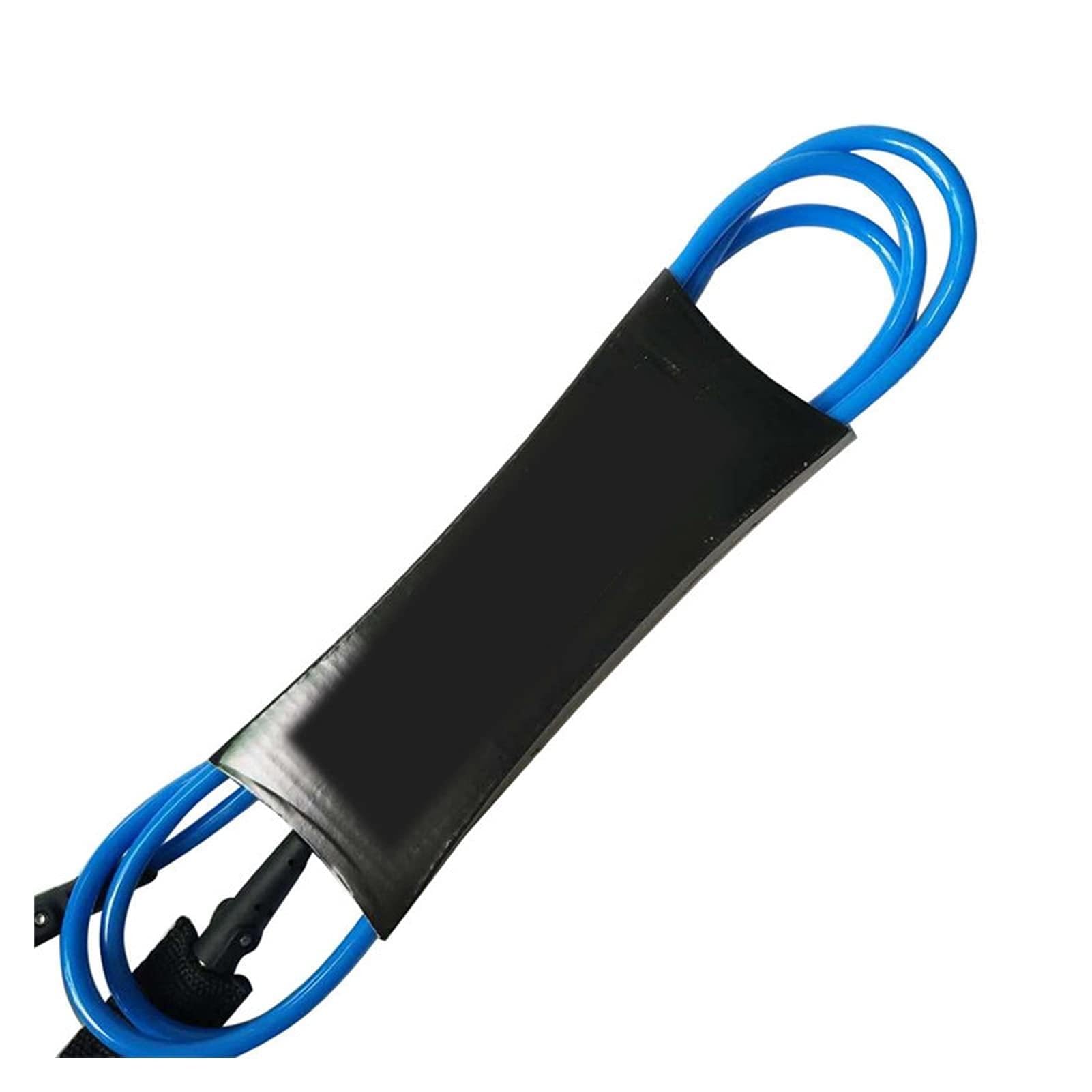 Surf Leash 7FT 7mm Premium Surf Tastier per Il guinzaglio del surfish del Surfing per la ptricella, Longboard, Bordo di Paddle .SUP gighth. (Color : Blue)