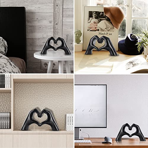 Decorazione dorata del gesto, statua del dito di