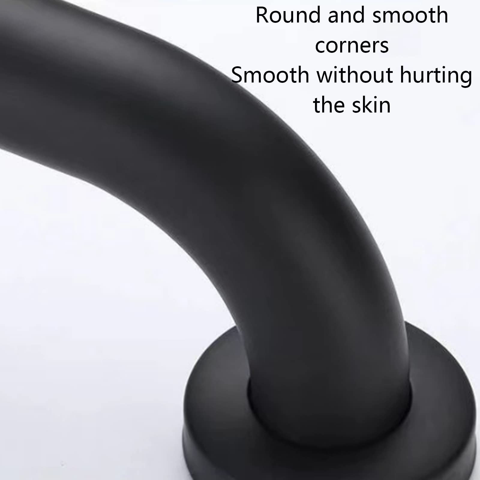 Wanny Grab Bar Poręcze Antypoślizgowe Prysznic Łazienka Uchwyt Bezpieczeństwa Uchwyt Do Montażu Na Ścianie Toaleta Balans Bar Wanna Poręcz dla Starszych Seniorów (60 cm/24 cale)