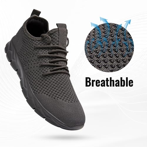 Image of Men Running Shoes Tennis Walking Gym Slip On Athletic Fashion Sneakers