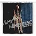 Produktbild ijiashunf Amy Winehouse Soul, Jazz, R'n'B Antibakterieller leicht zu reinigender Duschvorhang